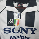 Camisa Juventus Retrô 1997/1998 Preta e Branca - Kappa