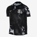 Camisa Corinthians Treino Preta 25/26 - Nike Versão Torcedor Masculina