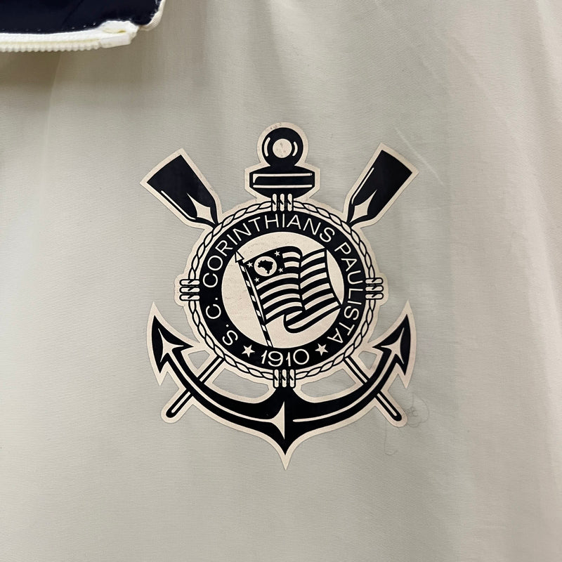 Jaqueta Corinthians Reversível 24/25 - Bege e Amarelo
