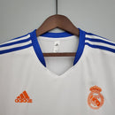 Camisa Real Madrid Treino 2021/22 Adidas Retrô - Branca