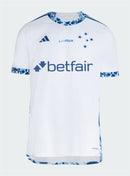 Camisa Cruzeiro Fora 24/25 - Azul e Branco