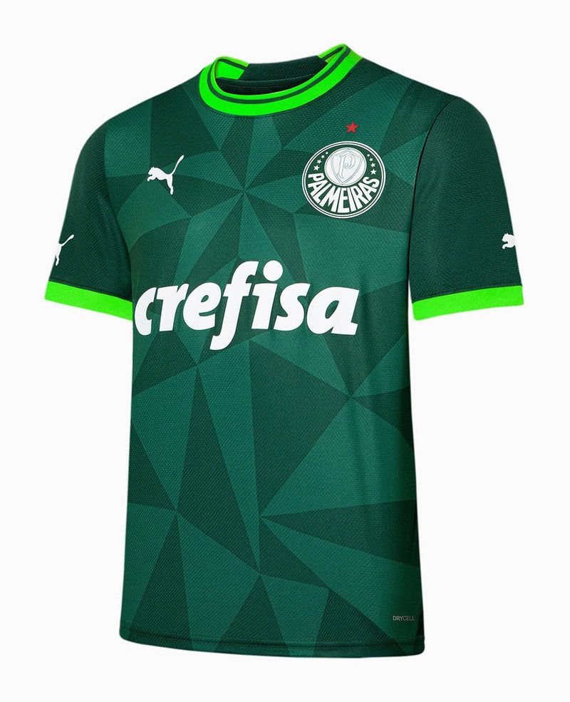 Camisa Palmeiras Home 23/24 - Branca e verde