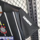 Camisa Corinthians Titular 2004 - Versão Retrô Preta Pepsi Twist