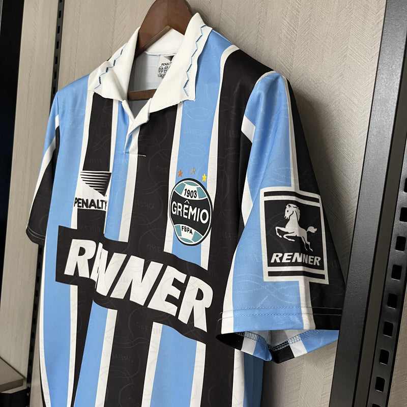 Camisa Grêmio Titular 95/96 - Versão Retro Renner