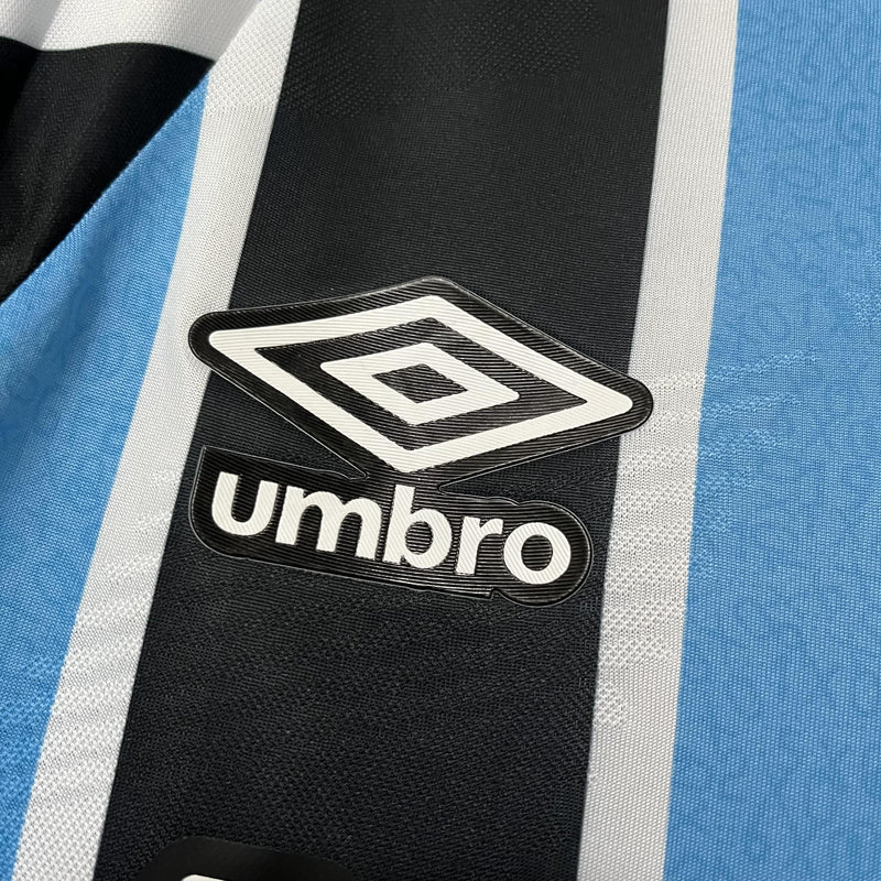 Camisa de Goleiro Titular Grêmio 24/25 - Azul Manga Longa