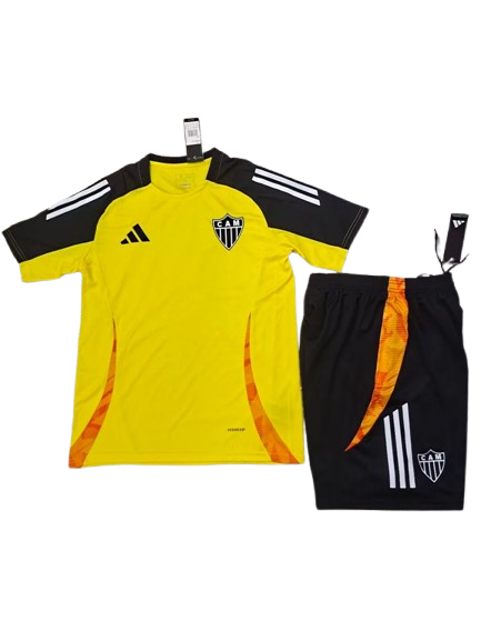 Kit de Treino Atlético Mineiro 25/26 Amarelo