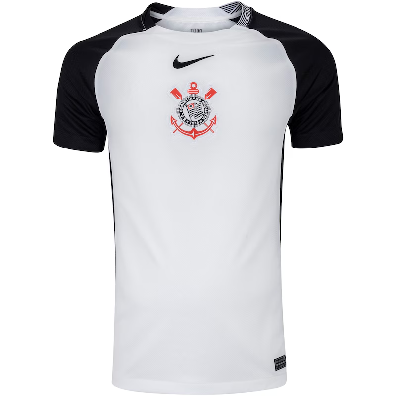 Camisa Corinthians Home 25/26 - Nike Versão Torcedor Masculina