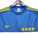 Camisa Boca Juniors Retrô 1981 Azul e Amarela - Adidas